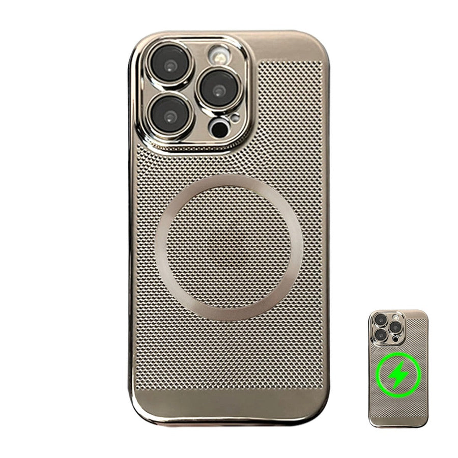 Henry iPhoneCase shipmycase Champagne Gold With Logo iPhone 15 Pro Max 