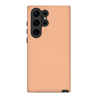 Pure Peach Fuzz | Pure Color Classic Case Customize Phone Case shipmycase Galaxy S24 Ultra BOLD (ULTRA PROTECTION) 