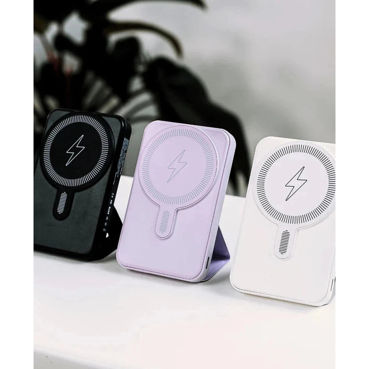Purple MagSafe Battery Booster Stand Customize shipmycase   