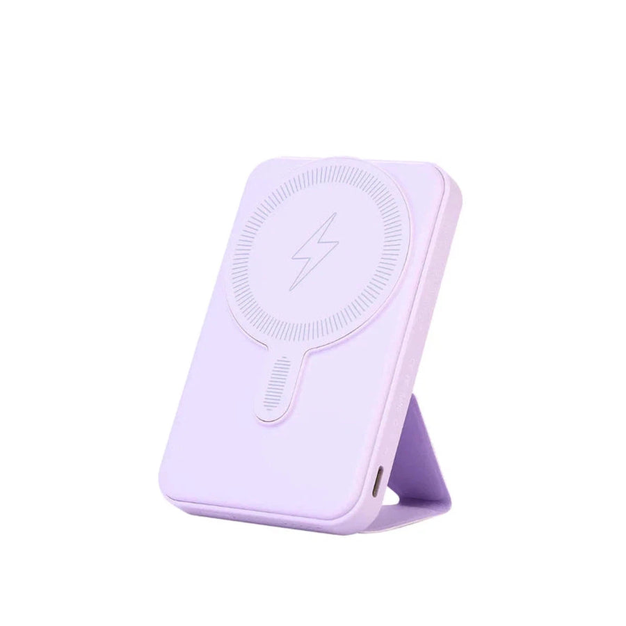 Purple MagSafe Battery Booster Stand Customize shipmycase   