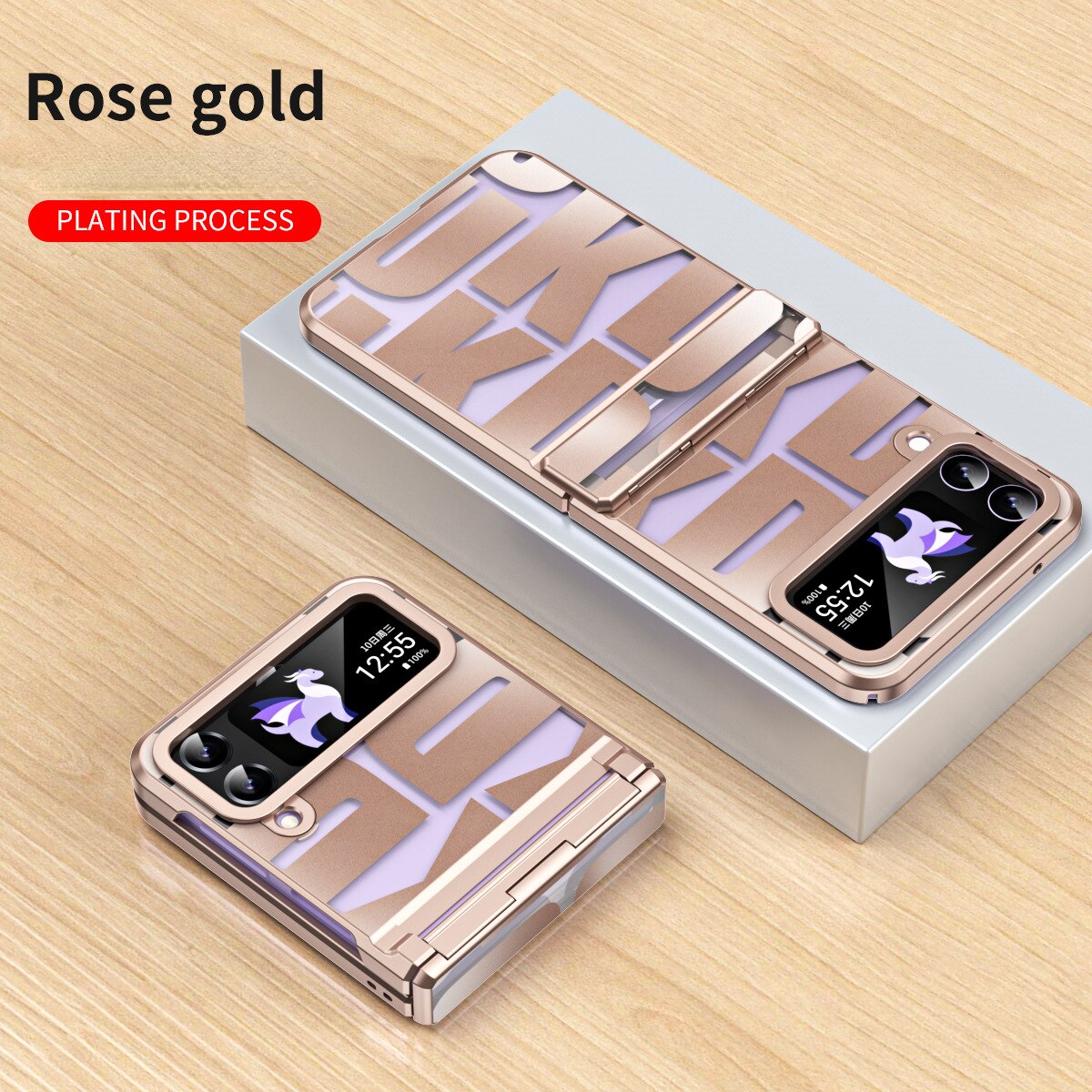 Sachiel Samsung Case Shipmycase Rose Gold Galaxy Z Flip 4 